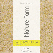 Nature Sand YELLOW 3.5kg 옐로우 슈가 3.5kg (0.2mm~0.5mm)